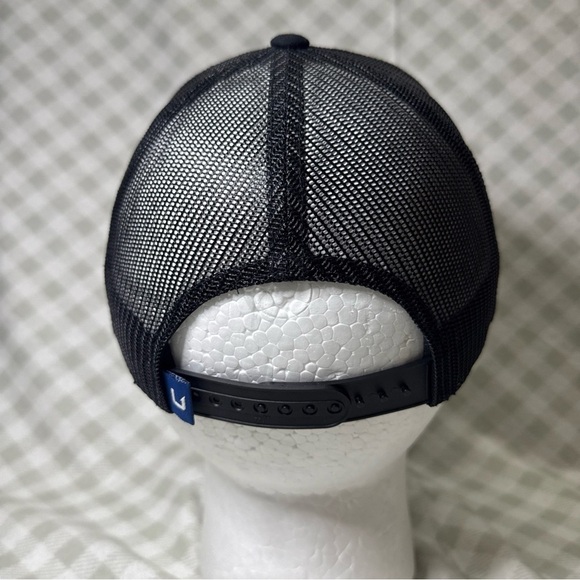 Huk Snap Back Hat The Classics Fishing Trucker Ball Cap Logo Adjustable - Picture 3 of 6